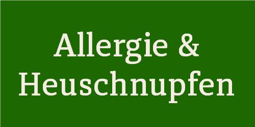 Allergie & Heuschnupfen